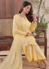 Anaya By Soghat Creation Embroidered Cotton 3 Piece Unstitched Suit SC25A SEC-04